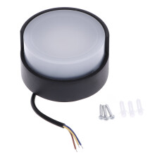 Okrúhle vintage nástenné LED svietidlo teplá biela 5W