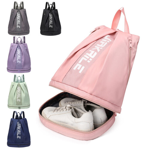 Mochila de ginástica com compartimento para sapatos – Tecido Oxford,