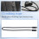 Climbing Rope Camera Strap, Micro-Single Camera with Retro Camera Rope, SLR Camera Shoulder Strap, Black 7