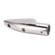 Extrémité de rail en acier inoxydable, diamètre intérieur 22 mm (0,9 po)
