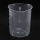 Measuring Jug 250mL Graduated Beaker Clear White Plastic Cup 4
