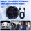 S18 Mobile Phone Cooling Radiator Magnetic Semiconductor Technology, Silent Operation Compatible with IOS & Android A 4