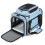 Light Weight Foldable Cats And Dog Carriers Comfortable-Blue 1