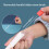 Ergonomic Handle Sponge Scrubber And Straw Cleaner Cleaning-Red 3