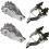 20 Pezzi Tenditore per Recinto Tenditore A Cricchetto per Filo in Linea Resistente 4