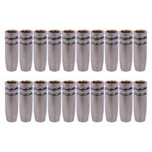 15Ak Gas Nozzle 20Pcs Mig Welding Torch Gas Nozzle Contact Tip for Mig Mag Welding