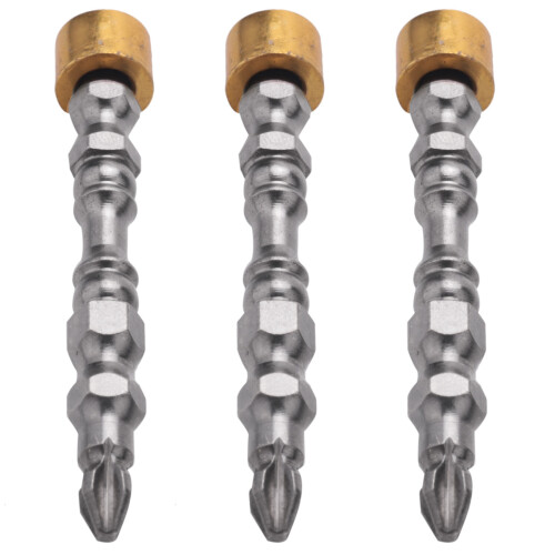 3X PH2 Hardness 65MM   Screwdriver Bit Double  Electric Screwdriver Phillips Screw Driver
