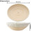 2Pcs Bread Proofing Baskets,Round Rattan Bread Bowls with Liners for Home Bakers Baking Making 23cm 9