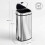 68L Sensor Dustbin Stainless Steel Automatic Kitchen Waste Bin Silver 2