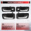 Inside Door Handle Front Rear Left Right Set for  Accord CB7 1990-1994 Car Styling 2
