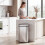 68L Sensor Dustbin Stainless Steel Automatic Kitchen Waste Bin Silver 5