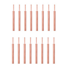 16PCS Welding Needle Aluminum Oxide 3mm Eccentric Rod Welding Machine Welding Pen Brazing Battery Nickel Plate