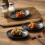Tabletts Yuanbao Aromatisierte Teller Home Snackteller Restaurant Retro Dessertteller 3