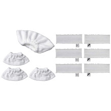 4 Pcs Microfiber Cover for Hand Nozzle & 6 Pcs Microfiber Mop Cloth Pad