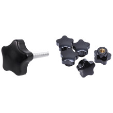 M8x40mm Screws Star Wing Screw Clamp Knob with 5Pcs M8 Female Thread 32mm Star Clamping Nuts Knob