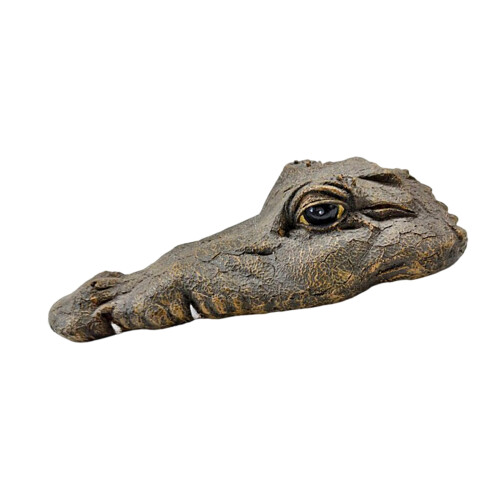 Sculpture d'alligator flottant simulé étang d'alligator-251228