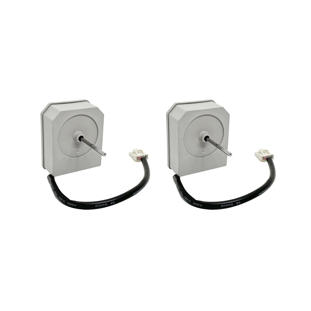2X Dc12v Refrigerator Fan Motor Kbl-48Zwt05-1202A For Magic Chef, Fridge,Tcl, 2W 2200R/Min Ccw 6031146257441