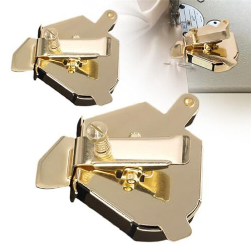 Uppgraderad Magnetisk Multifunktionsguide för Symaskin, Universal Guld 2 St 1