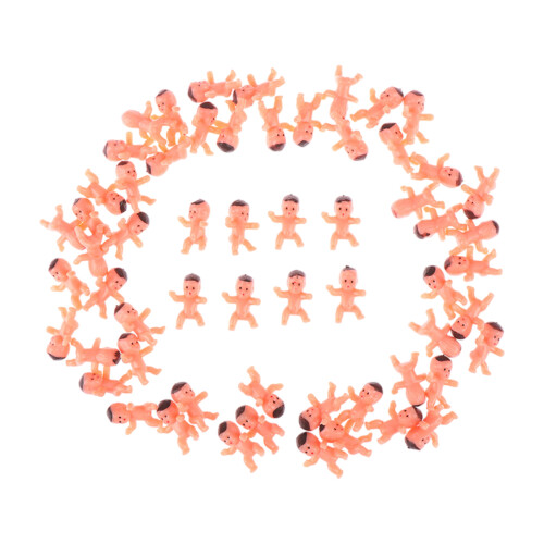 Fascinating Little Plastic Baby Dolls Collection-100pcs 1