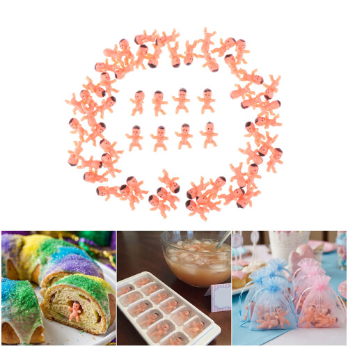 Fascinating Little Plastic Baby Dolls Collection-100pcs 2