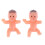Fascinating Little Plastic Baby Dolls Collection-100pcs 5