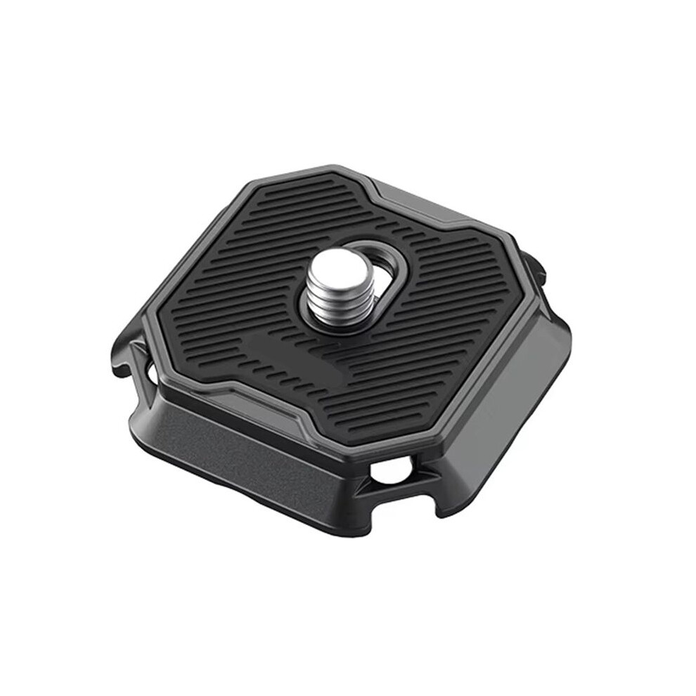 F38 Multi-Hole Quick Release System Plate Universal Dslr Camera Gimbal Arca Quick Adapter 1/4Inch 3/8Inch Black 6034161358605