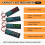 18650 Li-Ion Lipo Lithium Test 7-55V Acid Battery Level Indicator Tester LEDDisplay Meter Module Capacity VoltageMeter,C 9