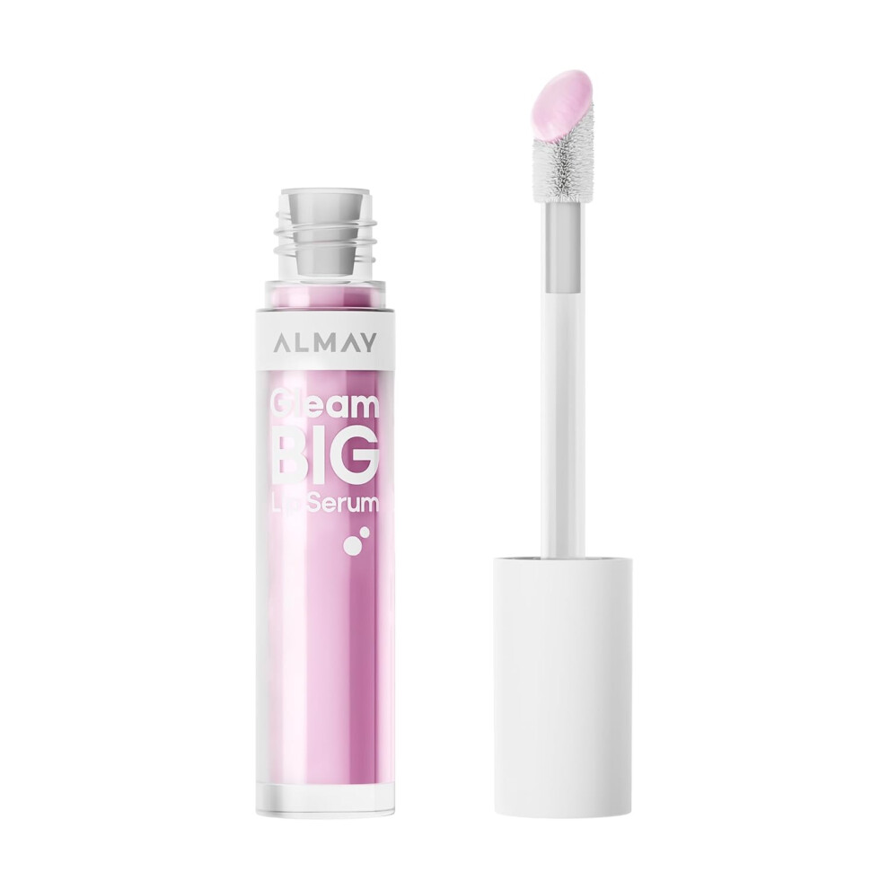 Almay Lavender Gleam Big Lip Serum, Hydrating And Moisturizing, Hypoallergenic Lip Gloss, Non-Sticky, 200 Dreams, 0.13 Fl Oz ( Dreams)