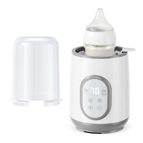 8-in-1 Bottle Warmer with Digital LCD & Timer, 24H Keep Warm