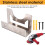Angle Grinder Holder Wall Mount Angle Grinder Holder Tool Grinder Bracket Grinder Tool Holder Grinder Tool Holder 7
