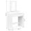 Vanity Dressing Table with Mirror, LED Lights, 3 Colors 10