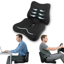 Lumbar Support Cushion for Office Chair,Ergonomic