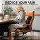 Lumbar Support Cushion for Office Chair,Ergonomic 2