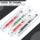 Plastic Clear Acrylic Pen Case, Gift Empty Pencil Boxes Plastic Pen Storage Transparent Plastic Pencil Boxes (40 Pieces) 3
