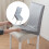 Atmungsaktive Mesh-Bürostuhlabdeckung mit Gitterdesignkanten,-B 3