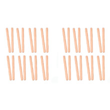 16 Pairs Classical Wood Claves Musical Percussion Instrument Hardwood Rhythm Sticks Rhythm Sticks Musical Toy Gift