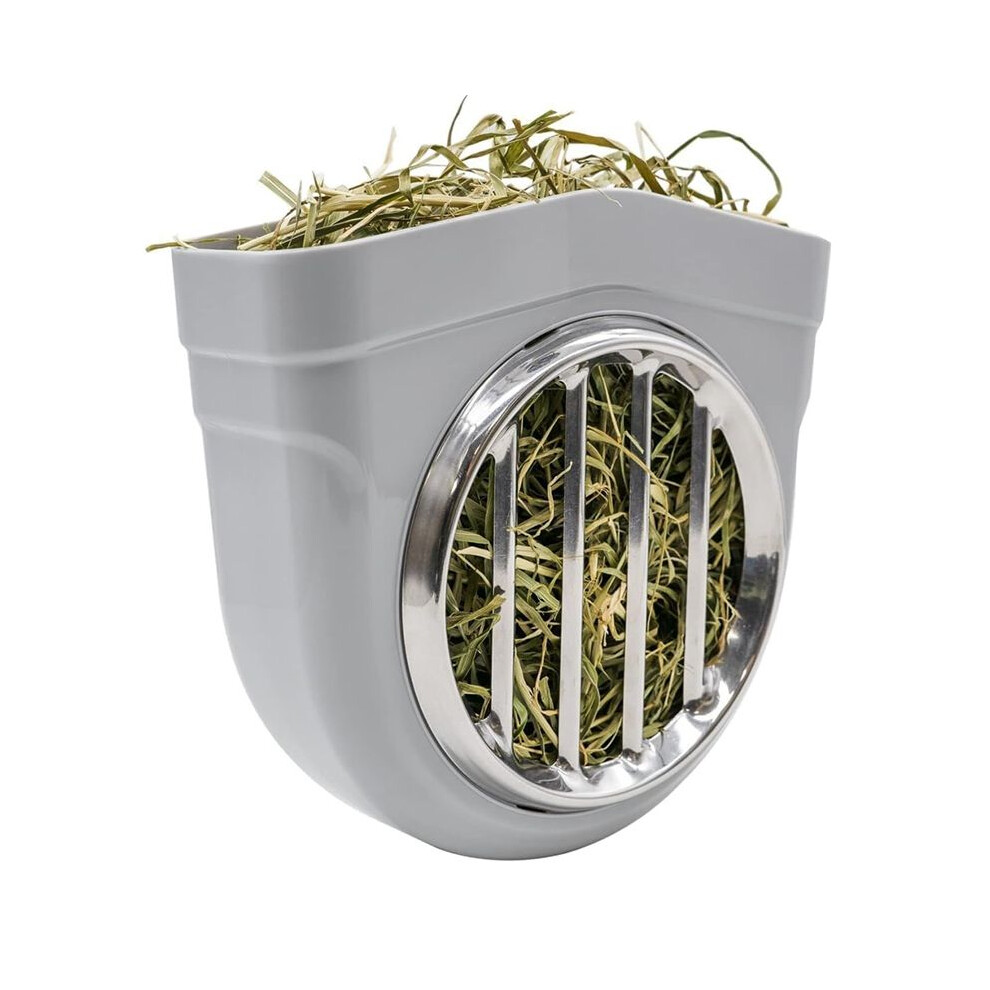 Small Animal Hay Feeder, Chew-Proof Grid Alfalfa Rack For Rabbit Bunny Guinea Pig Chinchilla Cage Hutch Crat 6033072559880