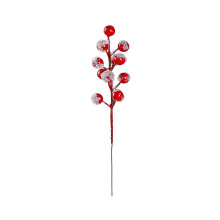 Christmas snowflake holly berry twig decoration 1 pc