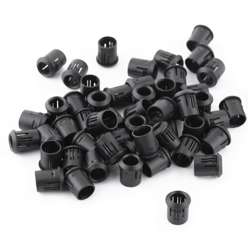 Sada držiakov LED objímok – nylon, 3 mm/5 mm/8 mm/10 mm, 50 ks