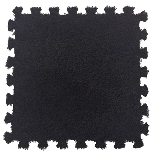Solacol square puzzle carpet polyester velvet 11.81 inch