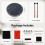 Tongue Drum 11 Note 6 Inches D-Key Rain Drums 7
