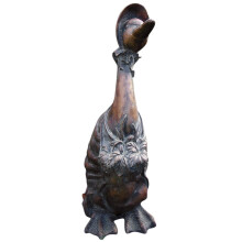 Statue de lapin en résine pour jardin, décoration extérieure