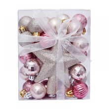 30pcs Teal Shatterproof Christmas Ball Ornaments