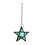 Five-Pointed Star Glass Hanging Candle Holder 1