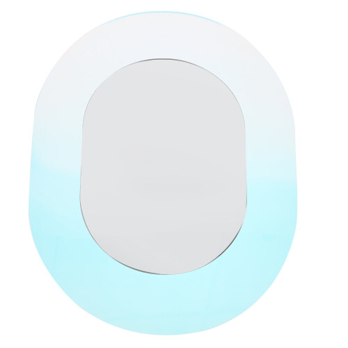 Oval Acrylic Wall Mirror 30 x 22.5 cm