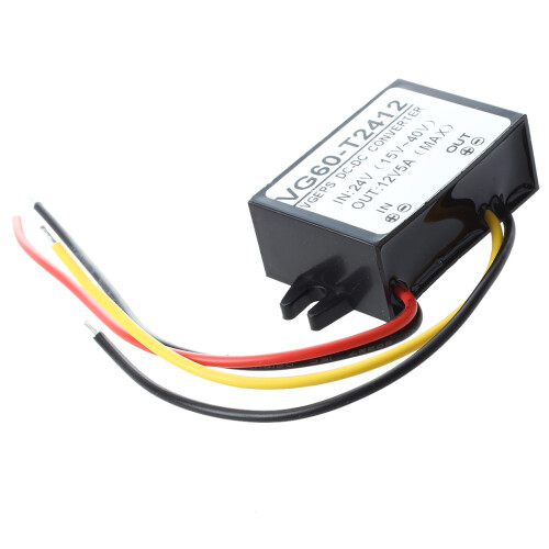 Transformateur Convertisseur Transfo Tension Voltage  24V a  12V 2