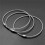 Stainless Steel 20cm Wire Keychain Cable Key Ring (50pcs) 5