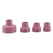 Ceramic Nozzle Cups Strainer Mesh Collet Gas Lens with 71Pcs TIG Torch Stubborn Gas Lens 12 Glass Set