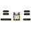 XIAO ESP32C6 Tiny Super  Board WiFi Bluetooth5.0 Development Board for  for Seeed Studio Not Soldered 9