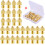 30 Pieces Mk8 Nozzle 0.4Mm 3D Printer Nozzles Extruder Print  For 3D Printer Makerbot  Cr-10(1Pc Plastic Box) 9